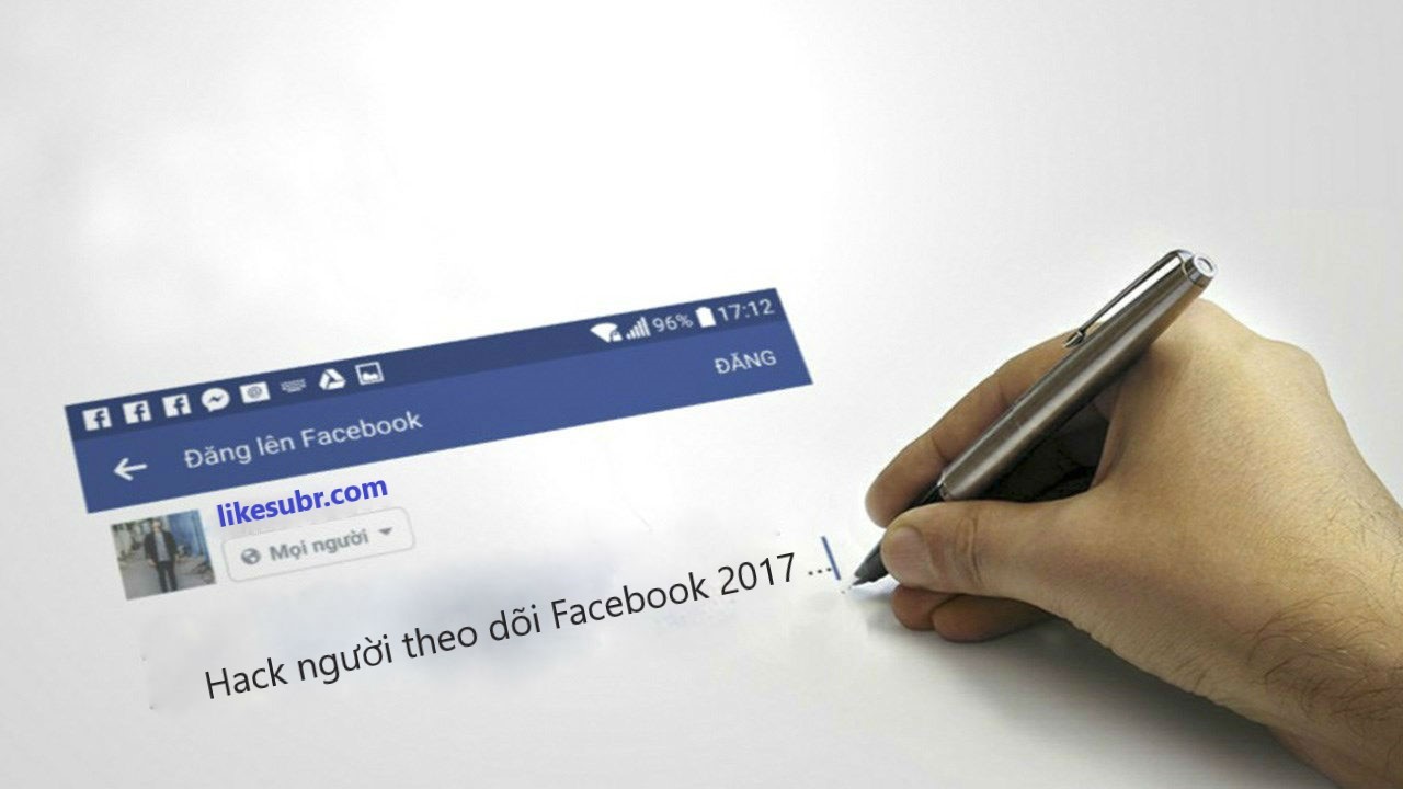 hack người theo dõi Facebook 2017
